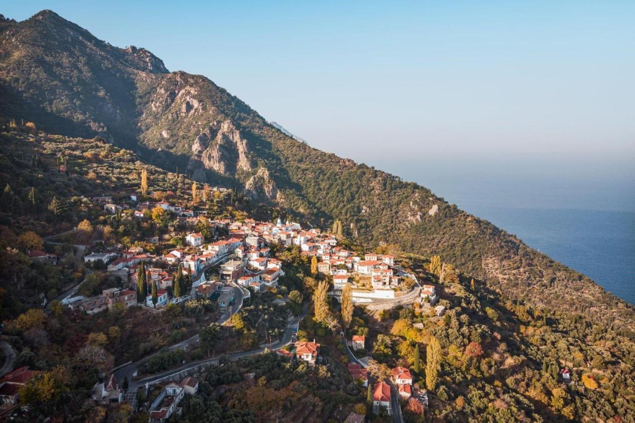 Άκρη Του Κόσμου Villa Ampelos  Eksteriør bilde
